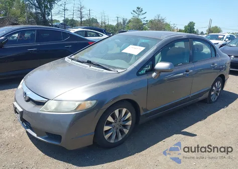 2009 Honda Civic Ex из США, поврежденный, VIN 2HGFA16869H515606